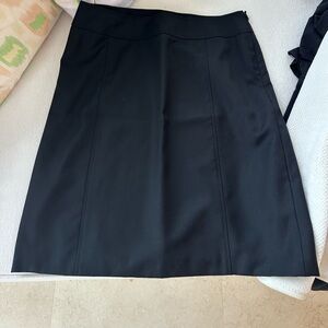 Brooks Brothers Classic Black Pencil Skirt